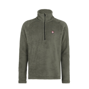 66 North Mens Hrannar Alpha Zipneck Glacial Clay Small