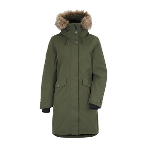 Didriksons Womens Erika Parka 3 Deep Green 40