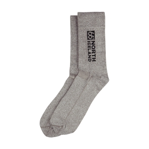 66 North Flot Socks Heather Grey Small