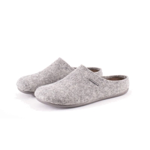 Shepherd of Sweden Mens Jon Slippers Grey 42