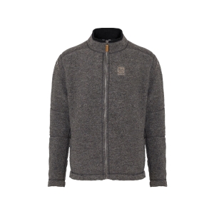 66 North Mens Kaldi Wool Sweater Jacket Ash Grey XLarge