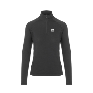 66 North Womens Grettir Zip Neck Black XSmall
