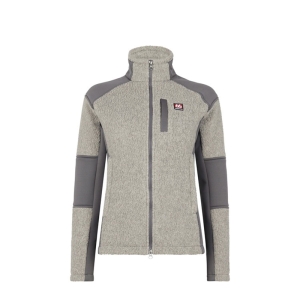66 North Womens Tindur Technical Shearling Jacket Pelican Small