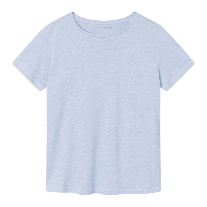 Knowledge Cotton Womens Regular Linen T Shirt