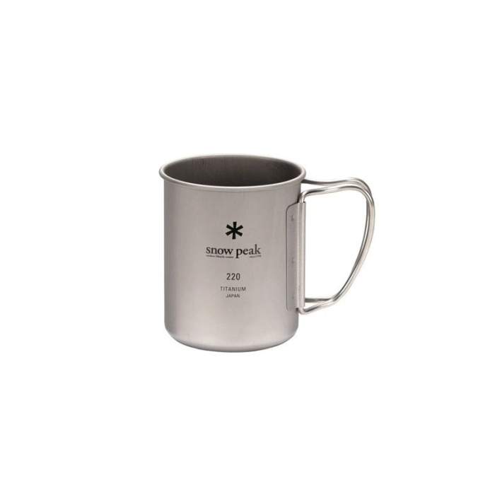 Snow Peak Titanium Single Wall 220 Mug