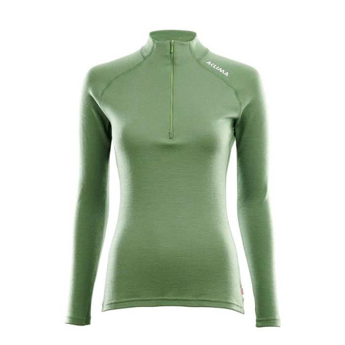 Aclima Womens WW Mock Neck W/Zip